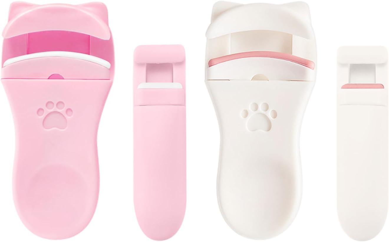 Pack of 4 Cat Claws Eyelash Curls, Cute Eyelash Burlers, Portable Eyelash Curlers, Eyelash Curlers, Eyelash Curling Tools and Make up Accessories image number 3