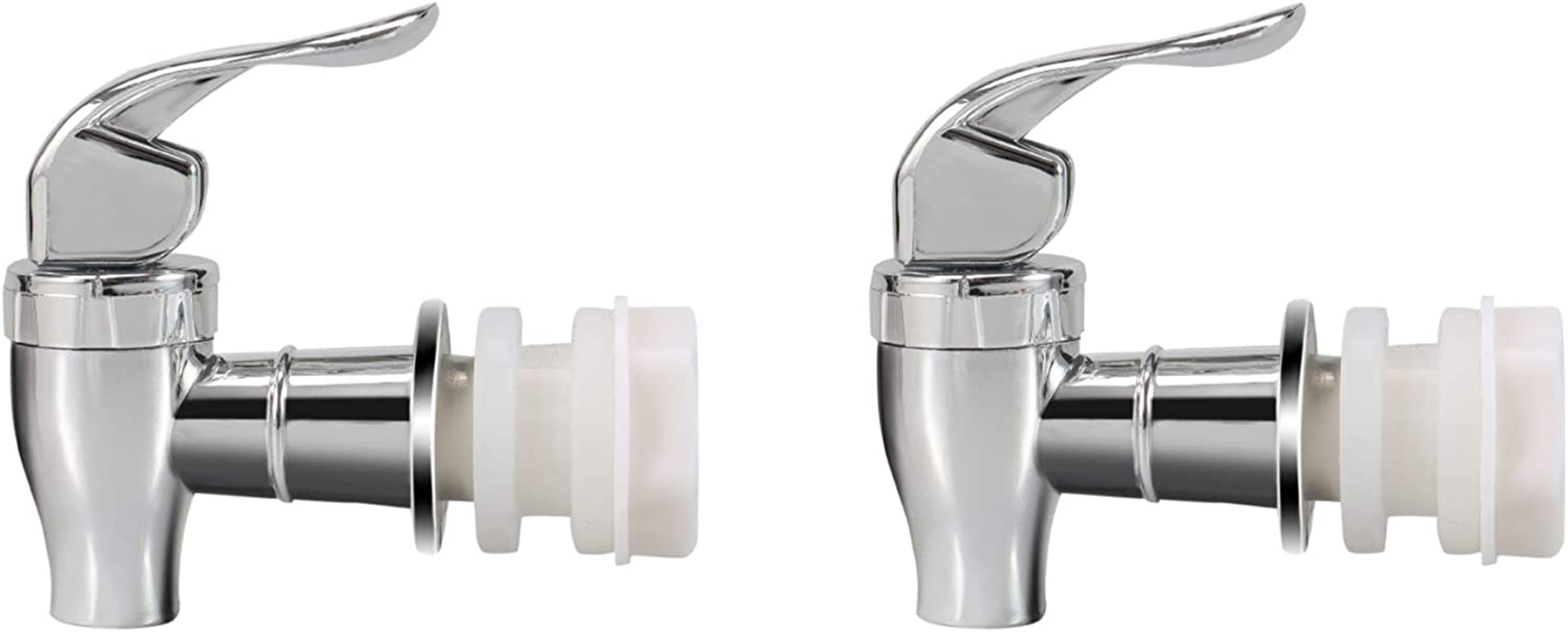 Rose Gold Beverage Dispenser Replacement Spigot, Push Style, 2 Pack image number 5