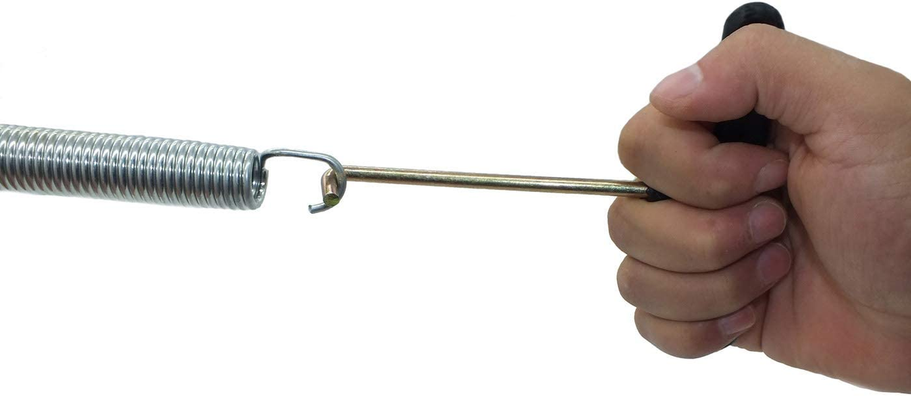 2 Pack Trampoline Spring Pull Tool, Heavy-Duty T-Hook Spring Adjustment Kit with Protective Gloves, Trampoline Maintenance Tool for Replacement, Repair, and Safety image number 1