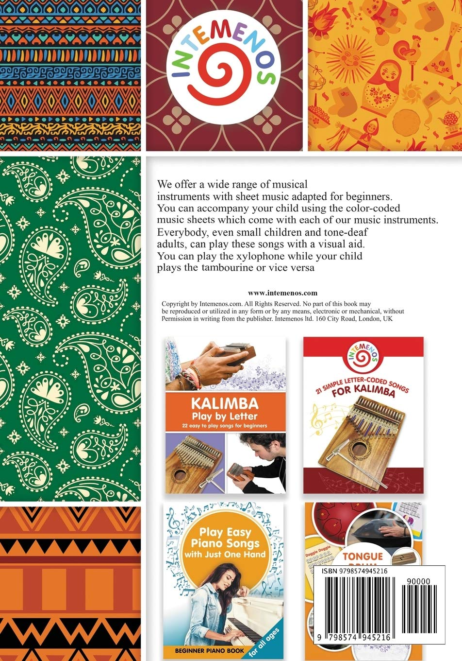 Tongue Drum 30 Simple Songs - All over the World: Play by Number: 7 image number 1