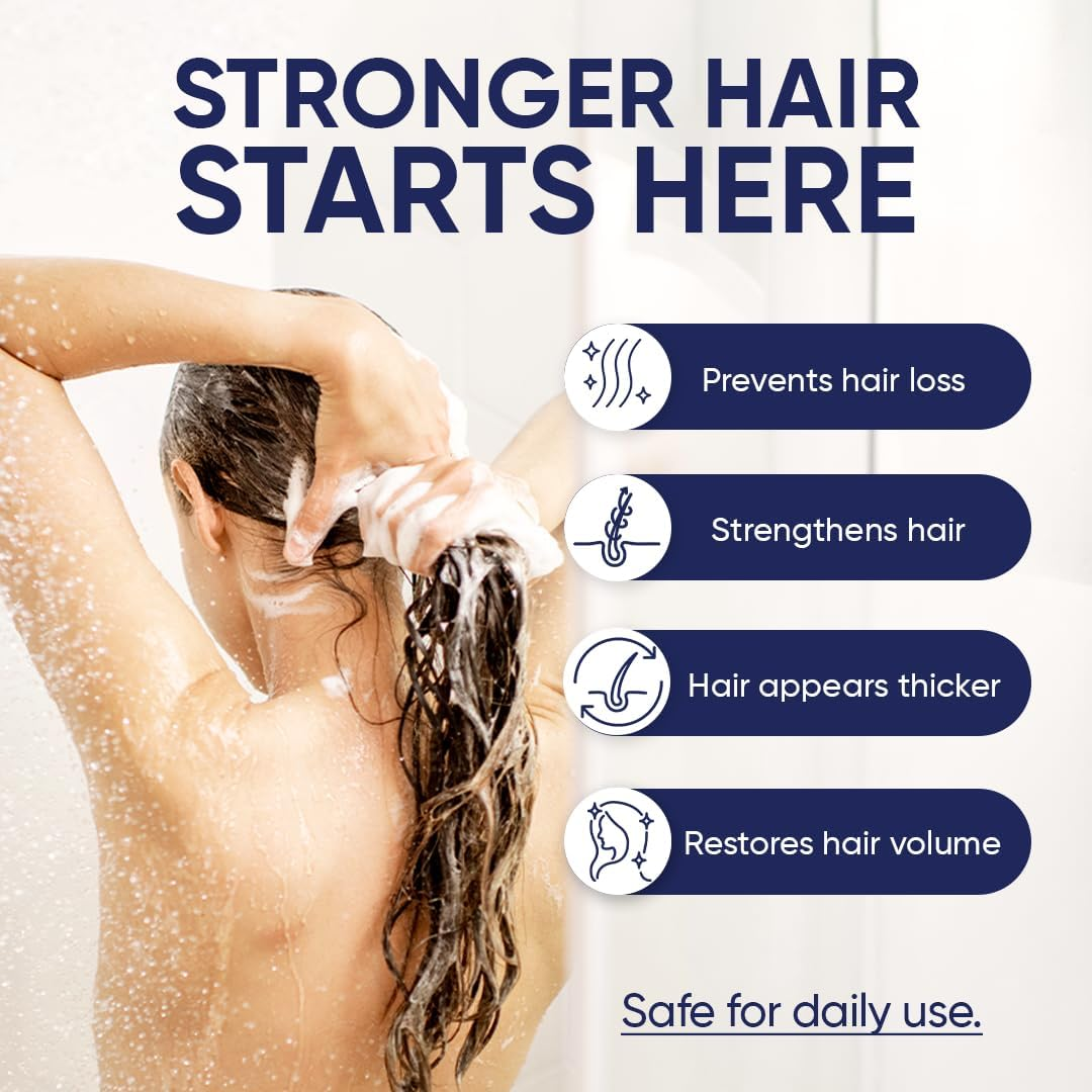 Moerie Ultimate Hair Growth Shampoo &ndash; for Longer, Thicker, Fuller Hair - Vegan Friendly Volumizing Hair Products &ndash; Paraben & Silicone Free &ndash; All Hair Types &ndash; Reverse Hair Loss &ndash; 8.45 Fl Oz, Double Set image number 3