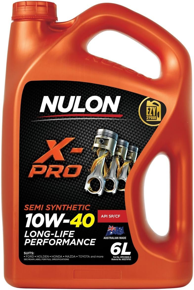 Nulon X-PRO 10W-40 Long Life Protection Engine Oil 6L Mineral XPR10W40-6 image number 1