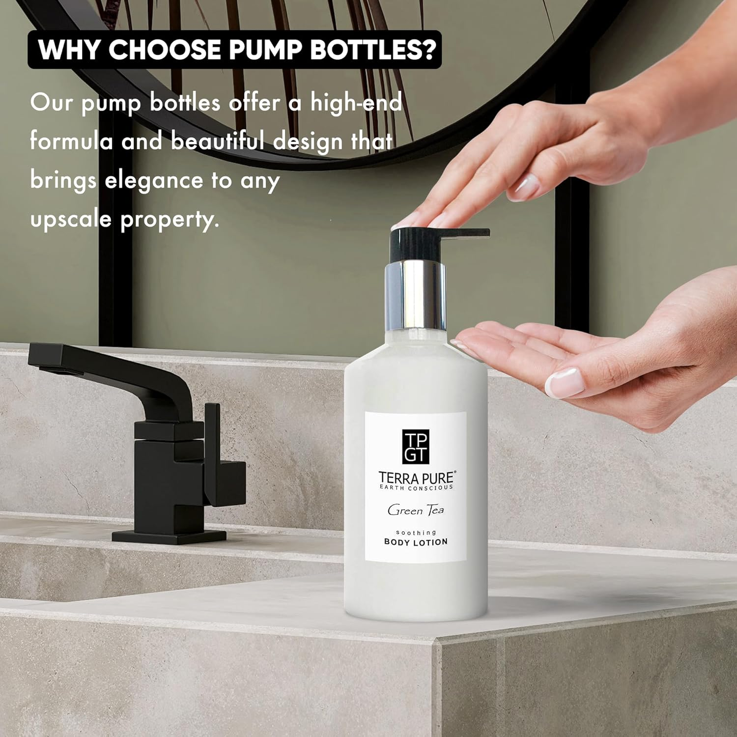 (Lotion) - Terra Pure Lotion, Retail Size Hotel Amenities, 300Ml (Single) image number 6