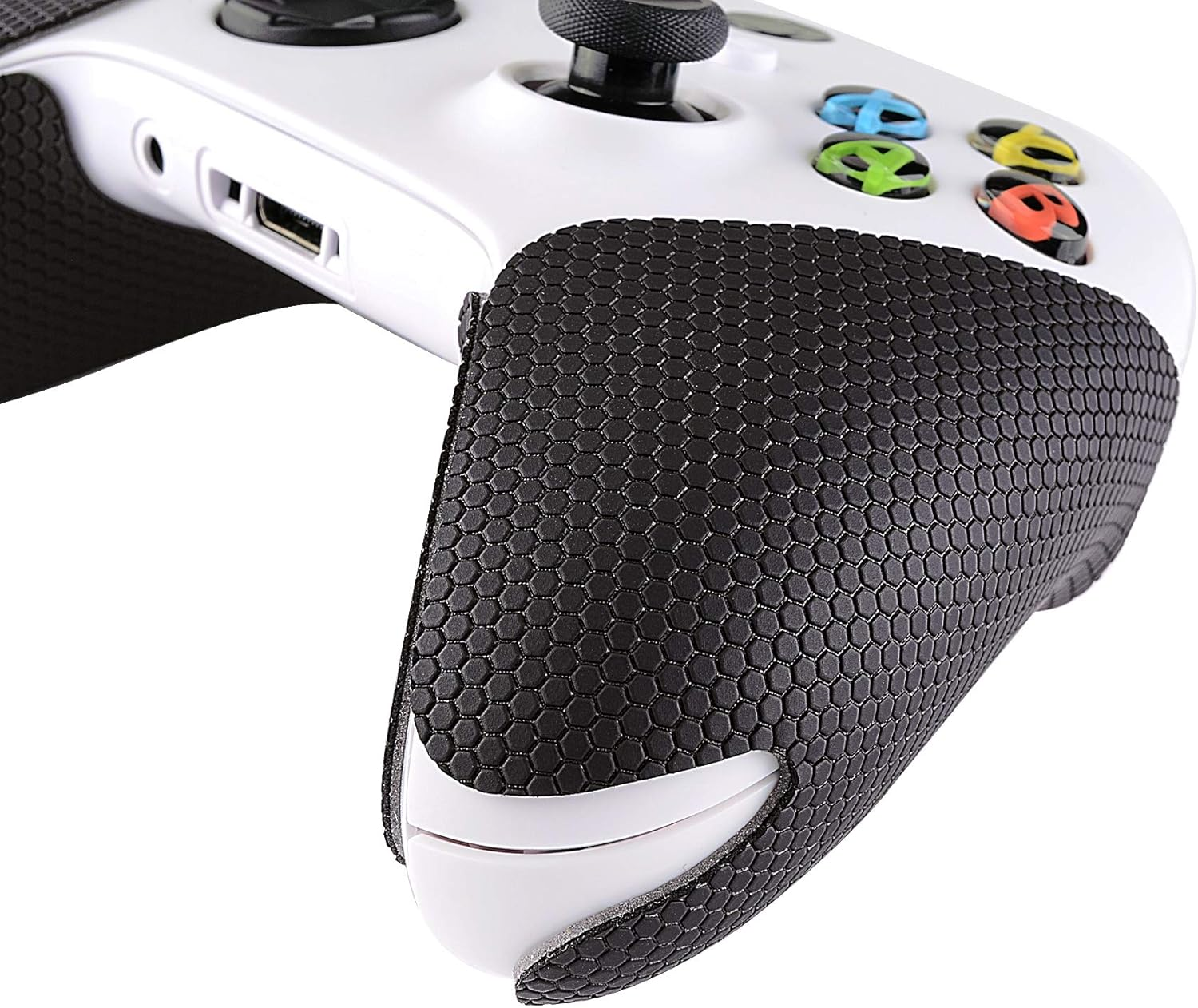 Extremerate Playvital Anti-Skid Sweat-Absorbent Controller Grip for Xbox Series X/S Controller, Professional Textured Soft Rubber Pads Handle Grips for Xbox Series X/S Controller - Clown Hahaha image number 7