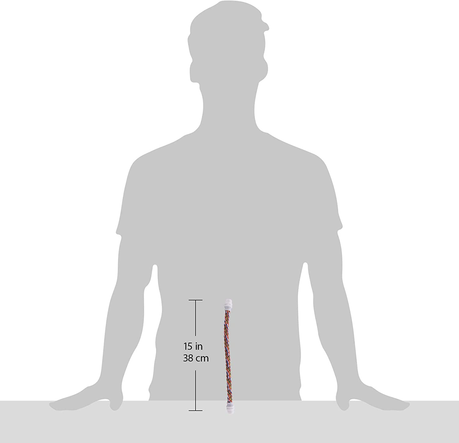 LIVING WORLD 81361 Banana Flavoured Cotton Bird Perch