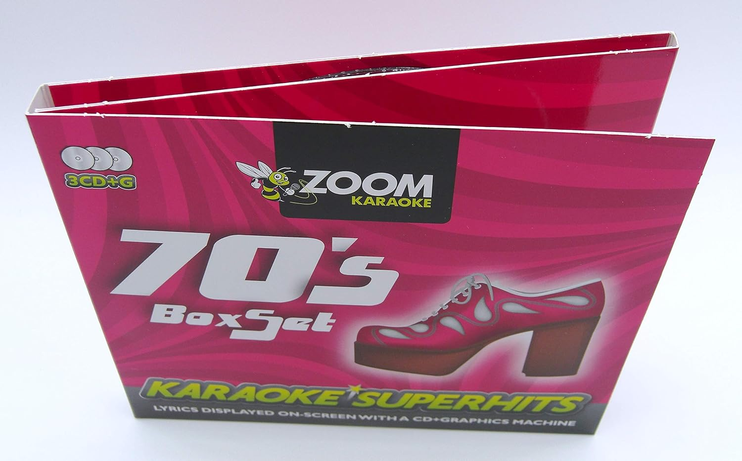 Zoom Karaoke CD+G - 70S Superhits - Triple CD+G Karaoke Pack image number 5