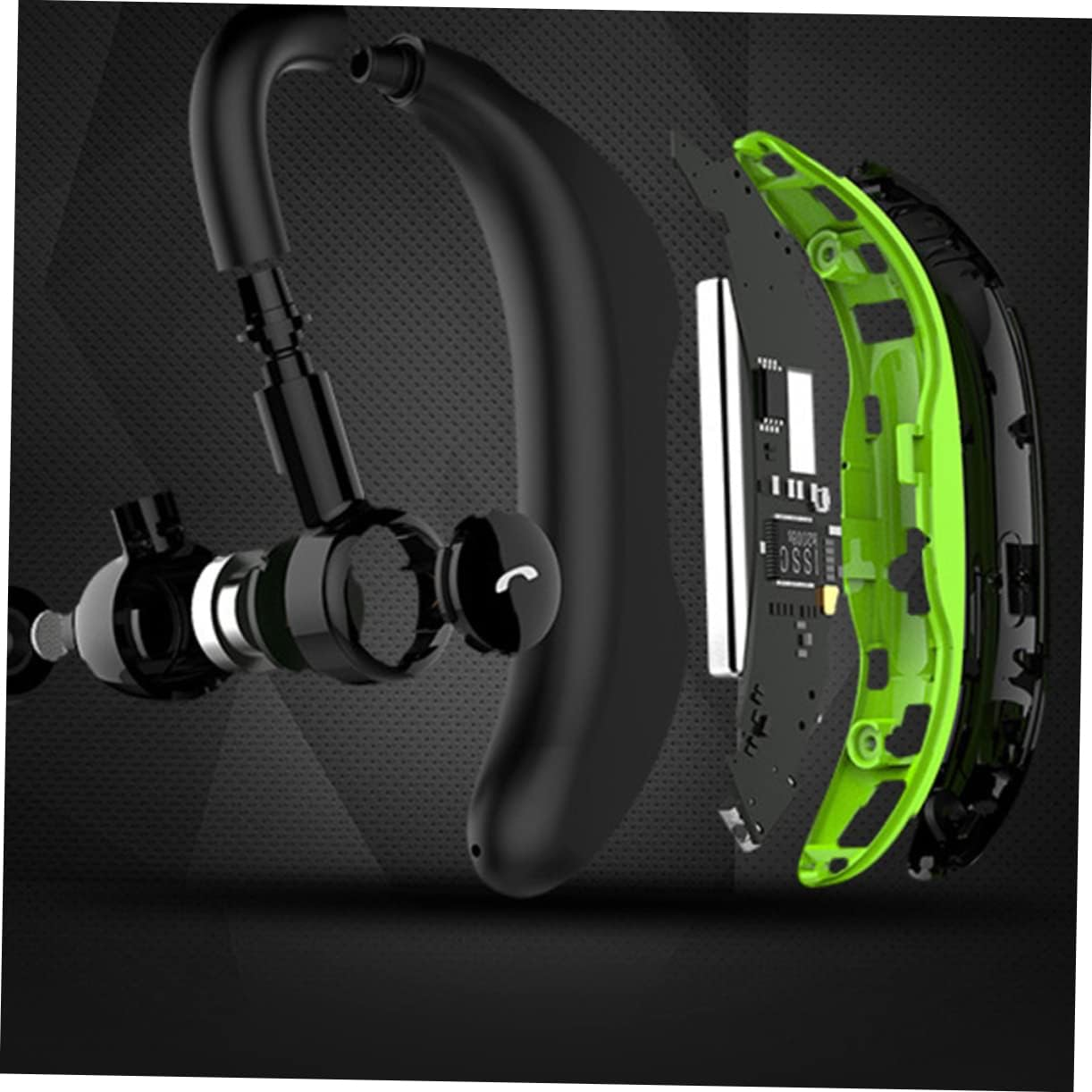 NUOBESTY Wireless Sports Earbuds Stereo Earphones Handsfree Headset for Smart Phone for Running and Workout image number 1