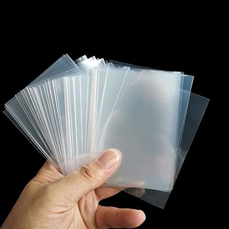 Card Sleeves, Clear Trading Card Sleeves, Collector Card Sleeves for Standard Cards 2.5" X 3.5"，Card Protector Compatible with Stardard Cards, Football Card, Sports Cards (200) image number 5