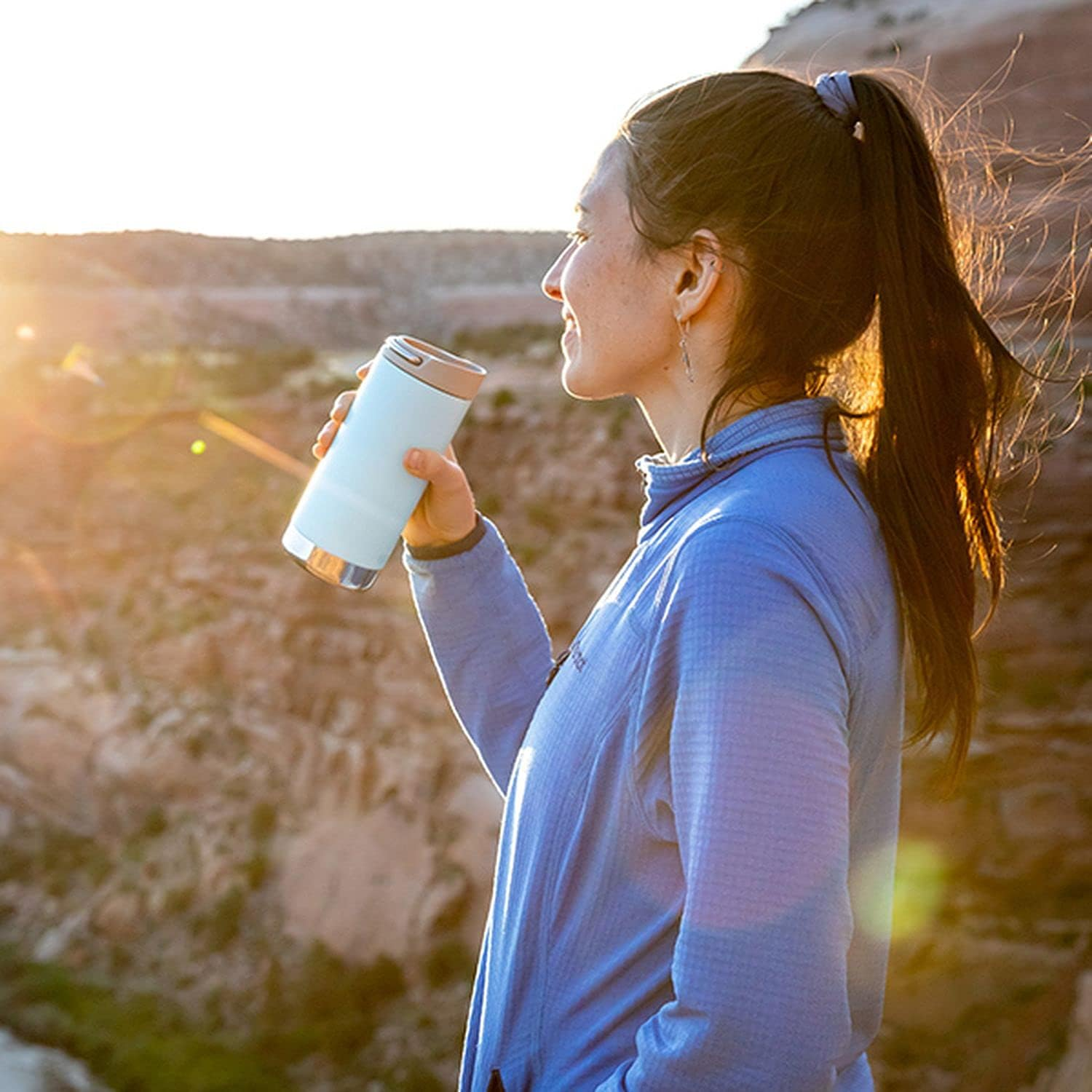 Klean Kanteen 1008341 Mug Bottle TK Wide Cafe Cap, Black, 12 Oz (355 Ml) - Black image number 2