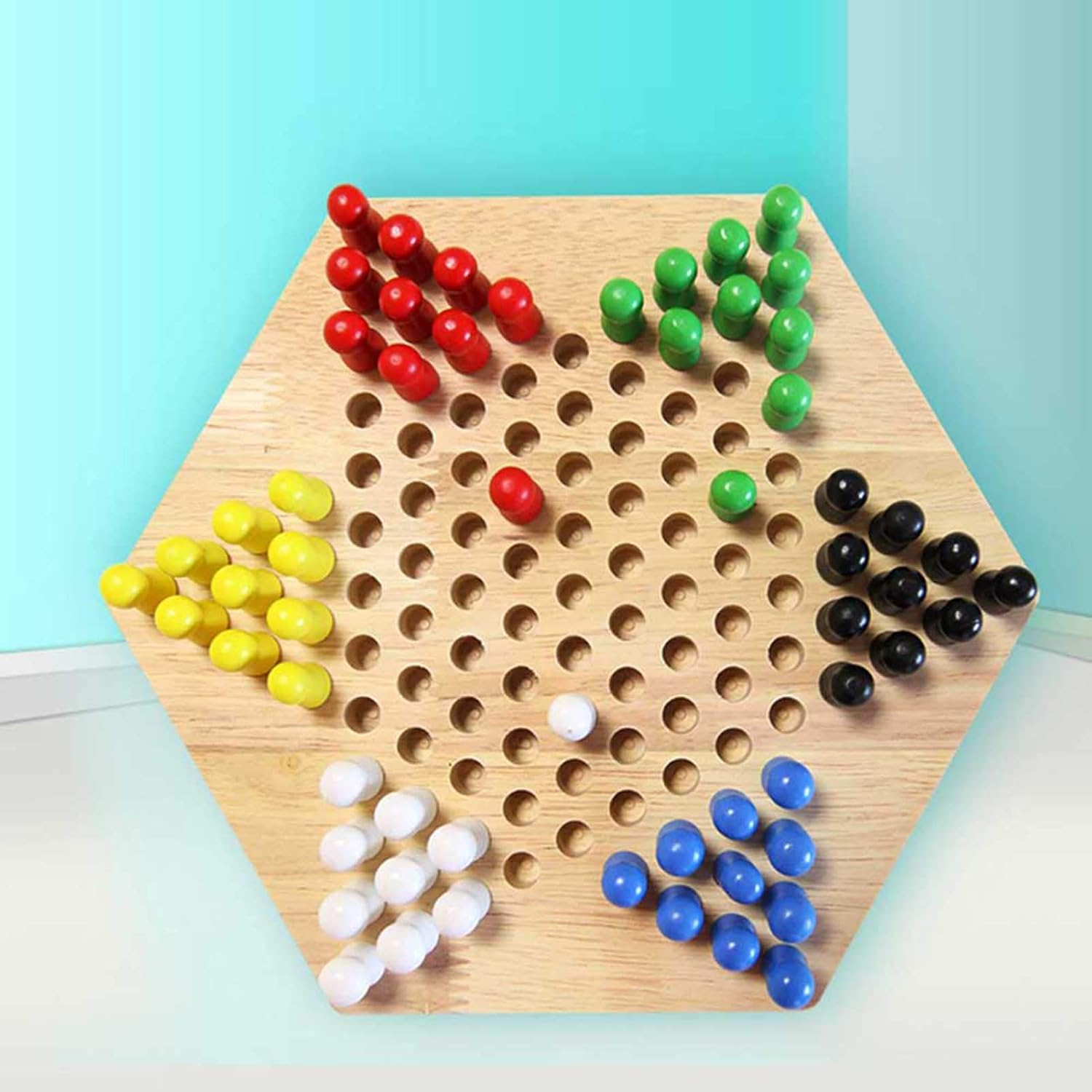 Chinese Checkers, Improve Child'S Concentration and Observation, Chinese Checkers Set, Promoting the Parent-Child Relationship, for Board Game Board Game Family