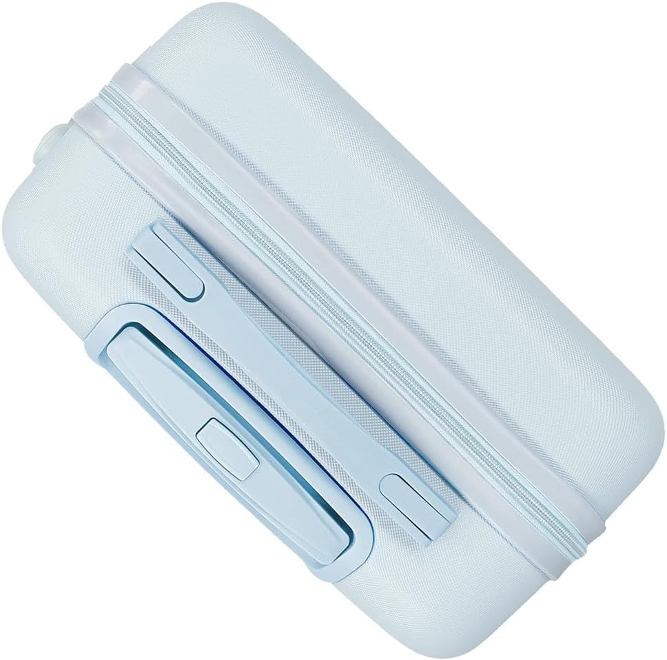 MOVOM Live Your Dreams Cabin Suitcase Blue 38 X 55 X 20 Cm Hard ABS Combination Lock Side 35L 2 Kg 4 Double Wheels Luggage Hand Luggage image number 2