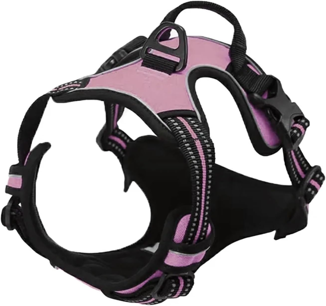 KANGYEBAIHUODIAN Pet Dog Harness Reflective Adjustable Breathable Vest Chest Strap Fit for Small Medium Large Dogs Cat Puppy Collar Dog Accessoires (Color : Blue, Size : S) image number 2