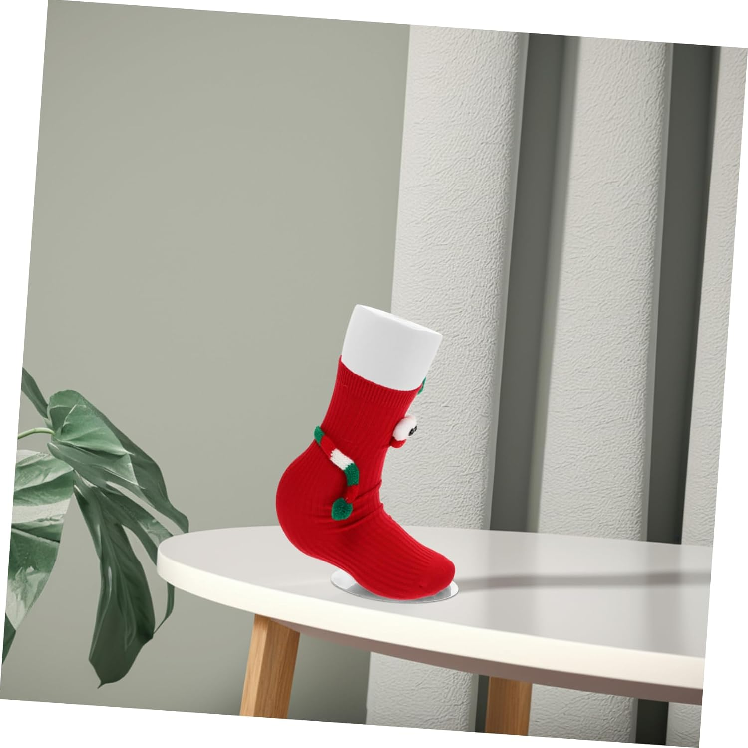 Iplusmile Realistic Foot Mold Boy Girl Sock Display Stand Fake Foot Model for Store