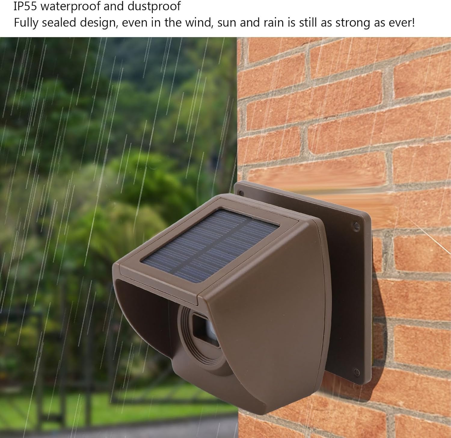 Driveway Alarm, 800M Home Security Alert System, 1800Mah Rechargeable Security Alert System, IP55 Weatherproof, for Protect Indoor Outdoor Property image number 1