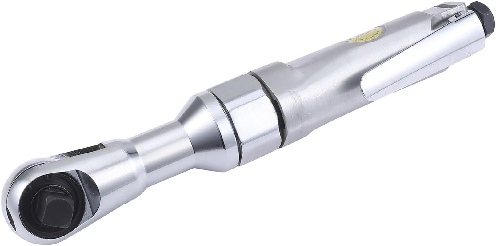 Air Ratchet Wrench 1/2 Inch Pneumatic Air Wrench Drive Impact Spanner Heavy Duty Torque Drive (Chrome) image number 2