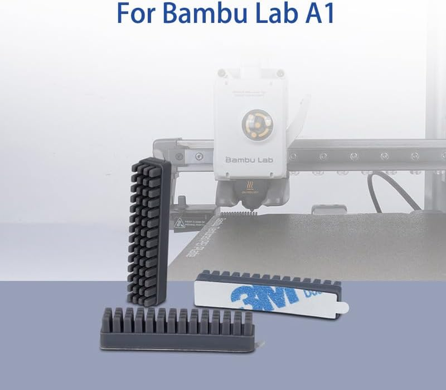 LEOWAY A1 3D Printer Nozzle Brush Replacement Kit, Nozzle Wiper Cleaning Tool for 3D Printer Hotbed,3D Printer Accessories(6Pcs) image number 6