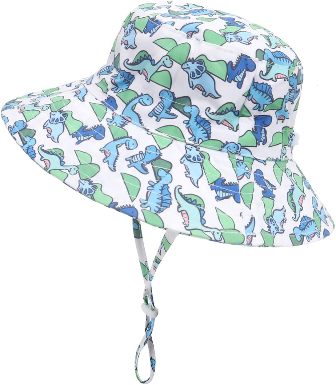 Ptduabenlu Baby Sun Hat Toddler UPF 50+ Summer Sun Protection Cap Infant Beach Wide Brim Bucket Hat for Kids Boys Girls