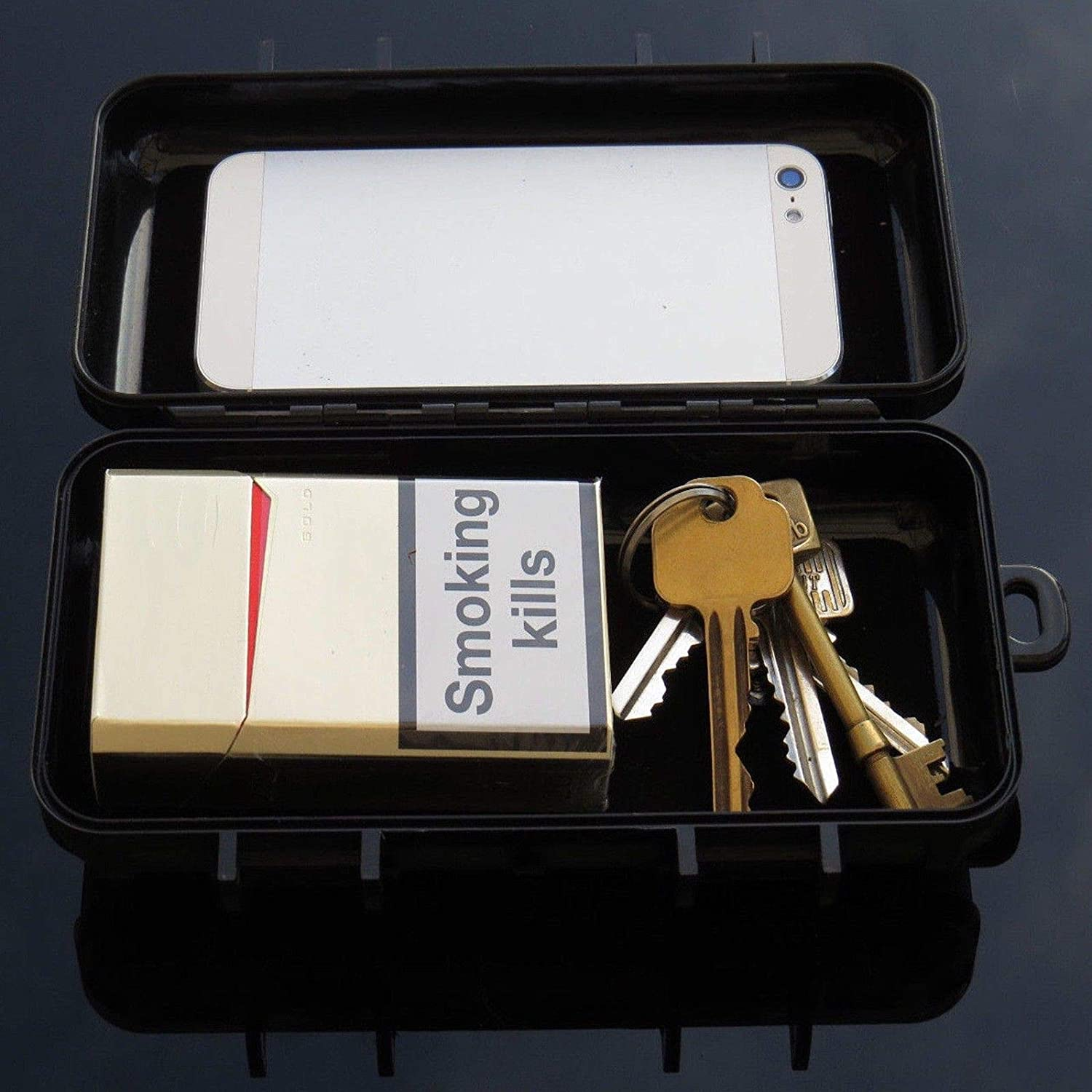 Magnetic Stash Safe Box Money Magnet Storage Secret Key Holder Hidden Compartment Car GPS image number 3