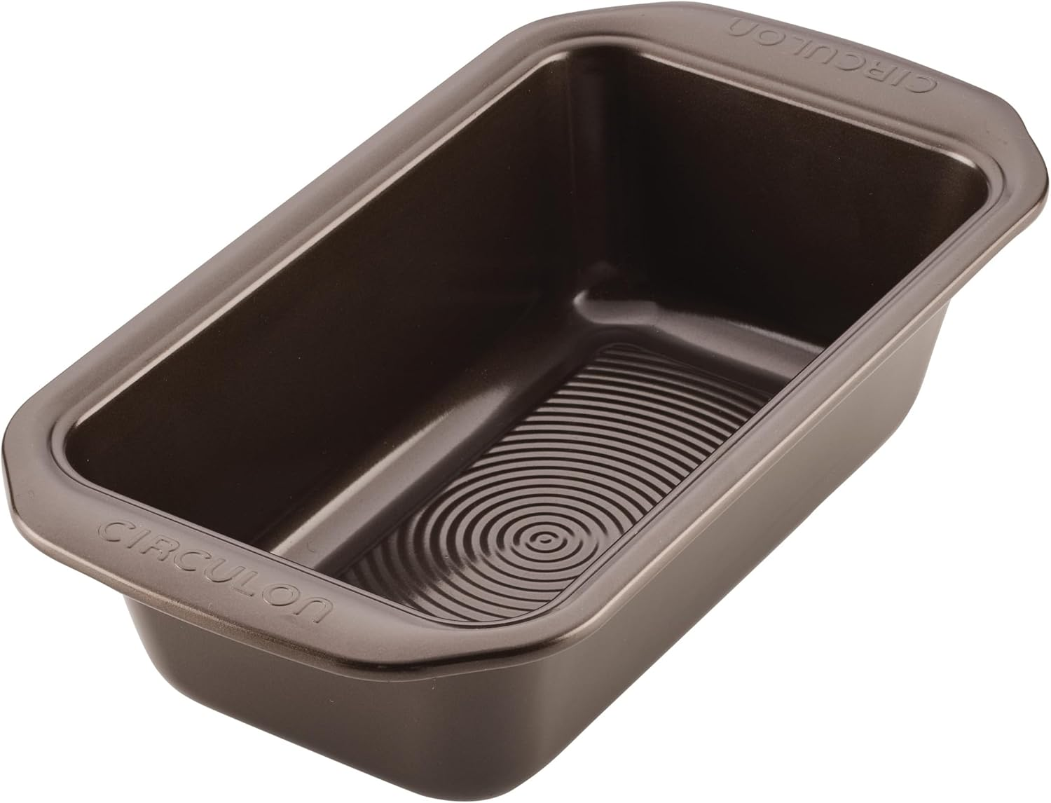 Circulon Nonstick Bakeware 9-Inch X 5-Inch Loaf Pan, Chocolate Brown image number 3