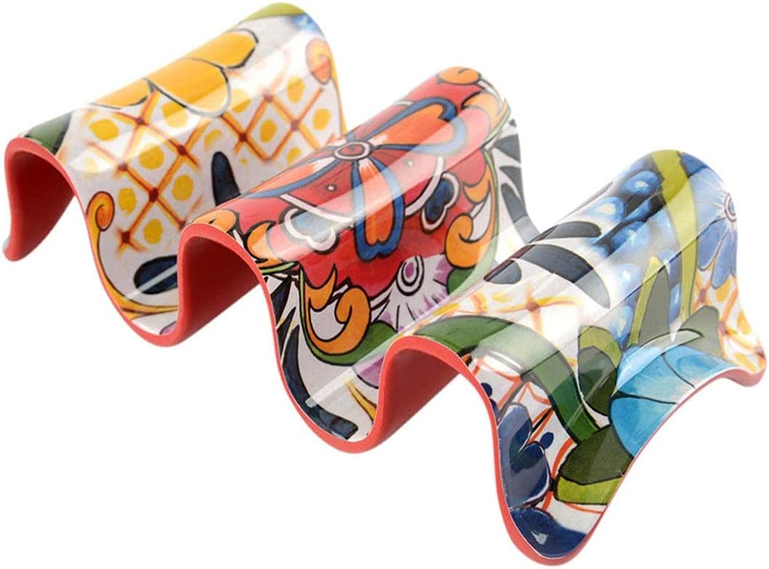 Prepara Taco Holder, Multiple Red, One Size