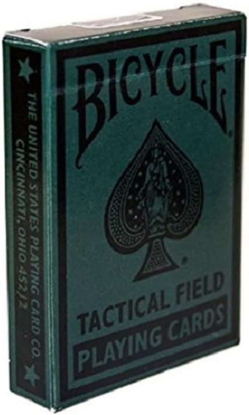 Tactical Field Camo Deck Green/Brown Playing Cards image number 1