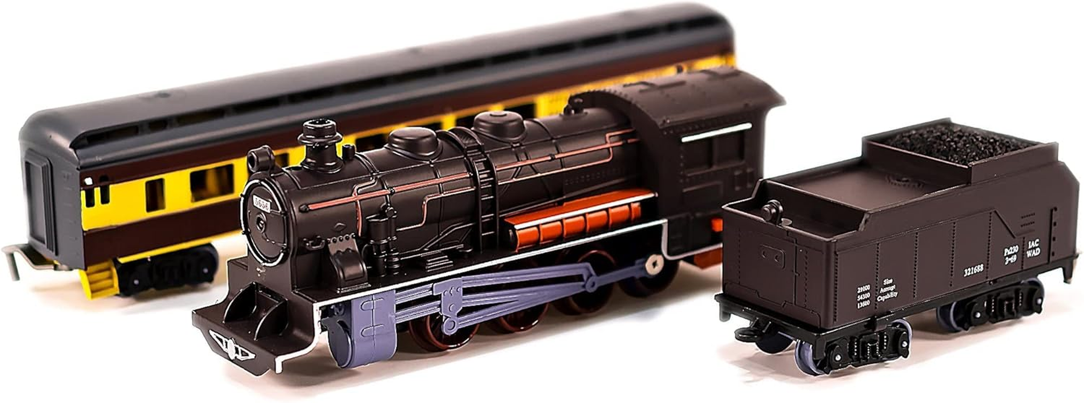 Retro Classic Large Toy Train Set with Train image number 4