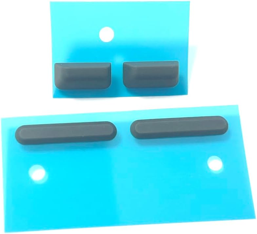 ZAHARA Rubber Foot Strips for Lenovo Thinkpad T14S Gen 3 21CQ 21CR 21BR 21BS T14S Gen 4 21F6 21F7 21F8 21F9 JT4B1 Grey