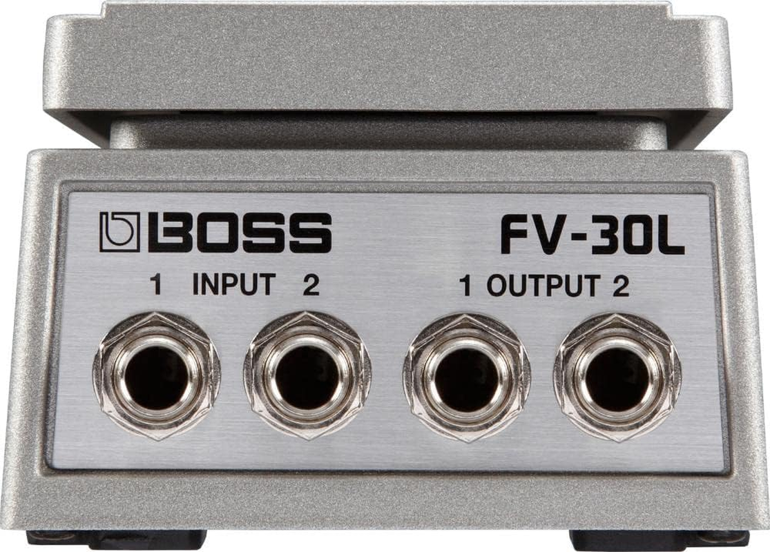 BOSS FV-30L Low-Impedance Compact Foot Volume Pedal for Your Pedalboard | Maximize Space | BOSS Standard Sound Quality, Reliability & Durability | for Stompboxes, Keyboards & Other Digital Instruments image number 5