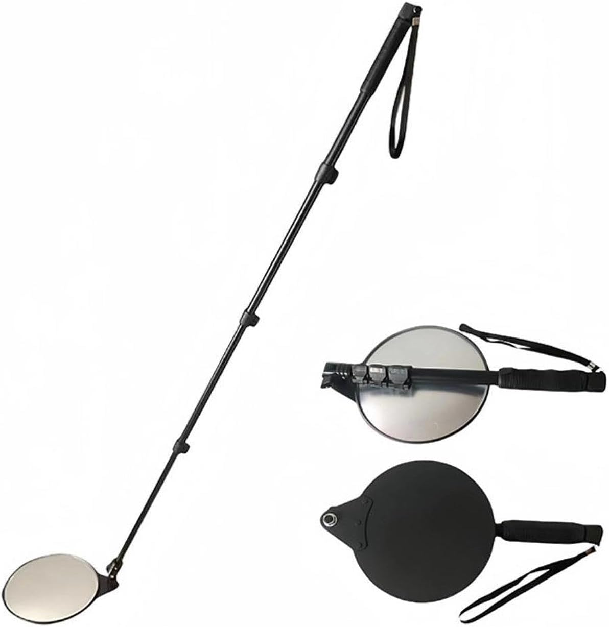 Under Vehicle Inspection Mirror Telescopic Security Check Multifunctional under Car Mirror for under Car Truck Equipment image number 6