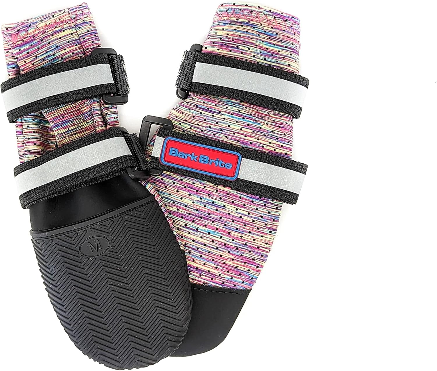 Bark Brite Lightweight Neoprene Paw Protector Dog Boots Designed for Comfort and Breathability in 5 Sizes (Lavender Md) image number 2