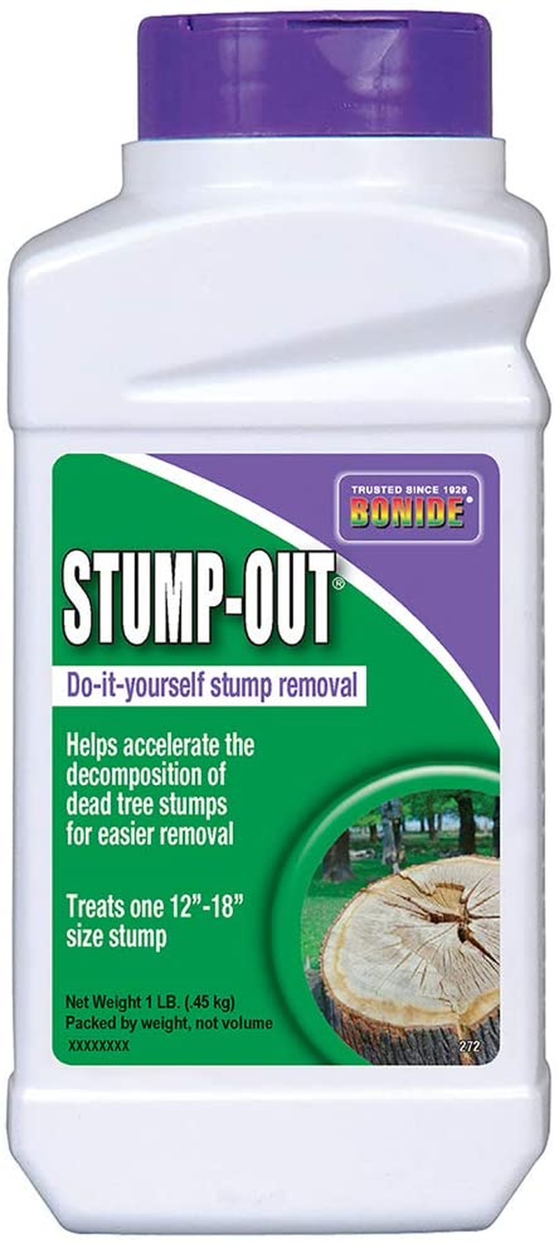 Bonide Stump-Out Granules, Do-It-Yourself at Home Stump Removal Pellets, 1 Lb. Fast-Acting Formula for Outdoor Use image number 4