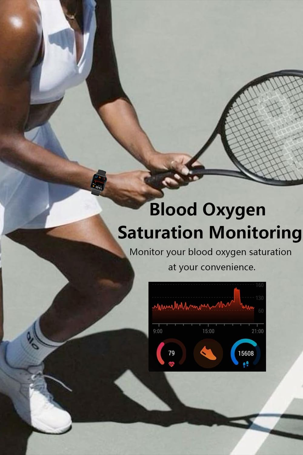 Smart Watch for Women Men Fitness Tracker,1.91" HD Smartwatch with 120 Sports Modes Make/Answer Calls, IP67 Waterproof, Smartwatch for Android Phones Iphone