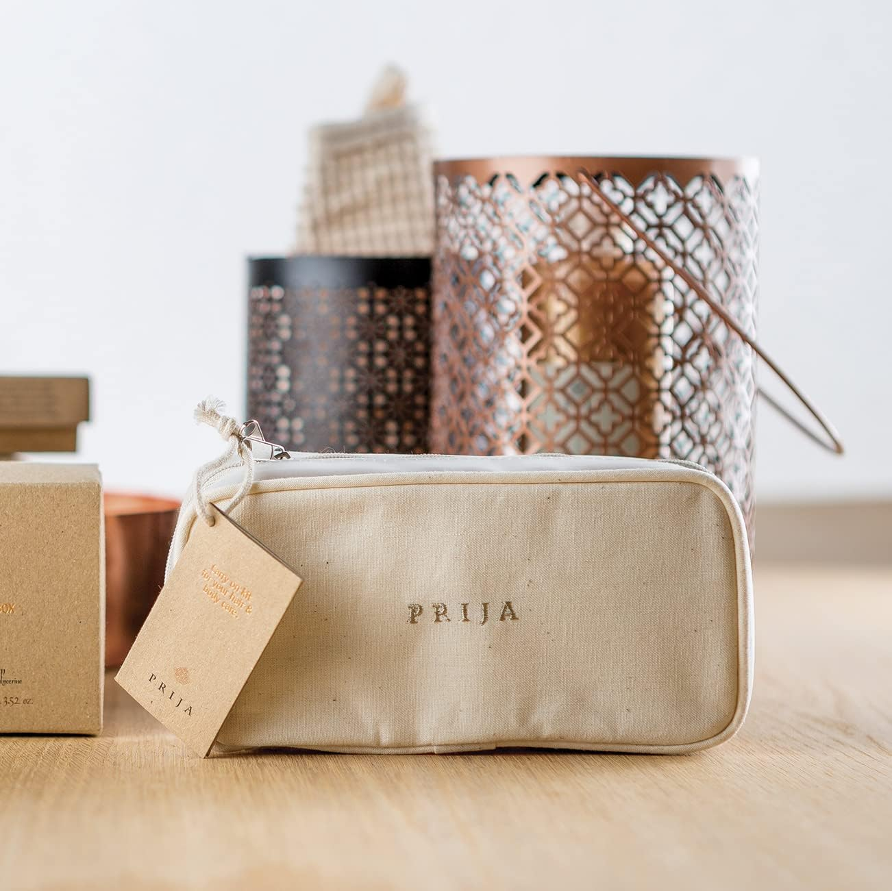 Prija Essential Travelpack, Spa Renewal Kit, Set Includes Mini Luxury Hair & Body Care Essentials image number 4