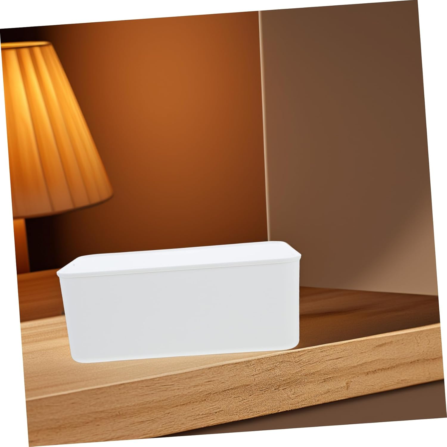 CANIGHT Bathroom Wipes Dispenser Refillable Wipes Container Tissue Boxes Storage for Home Office image number 6