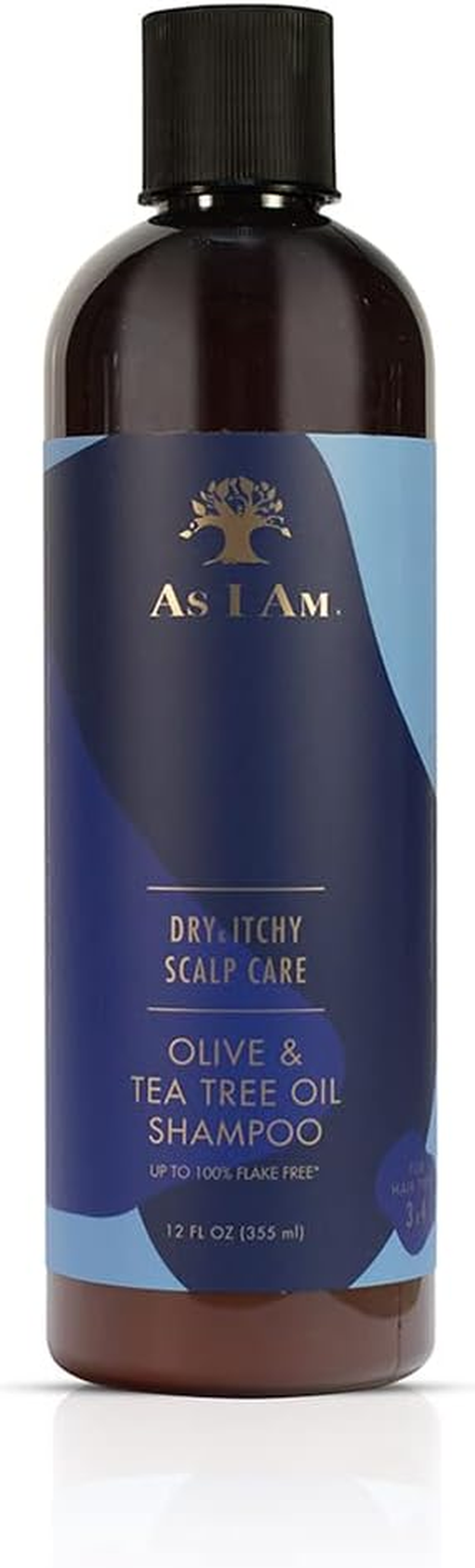 As I Am Dry & Itchy Dandruff Shampoo Olive & Tea Tree Oil 355Ml (12Floz) image number 1