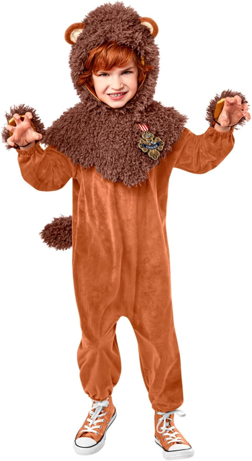 Cowardly Lion Deluxe Costume for Kids - the Wizard of Oz image number 2