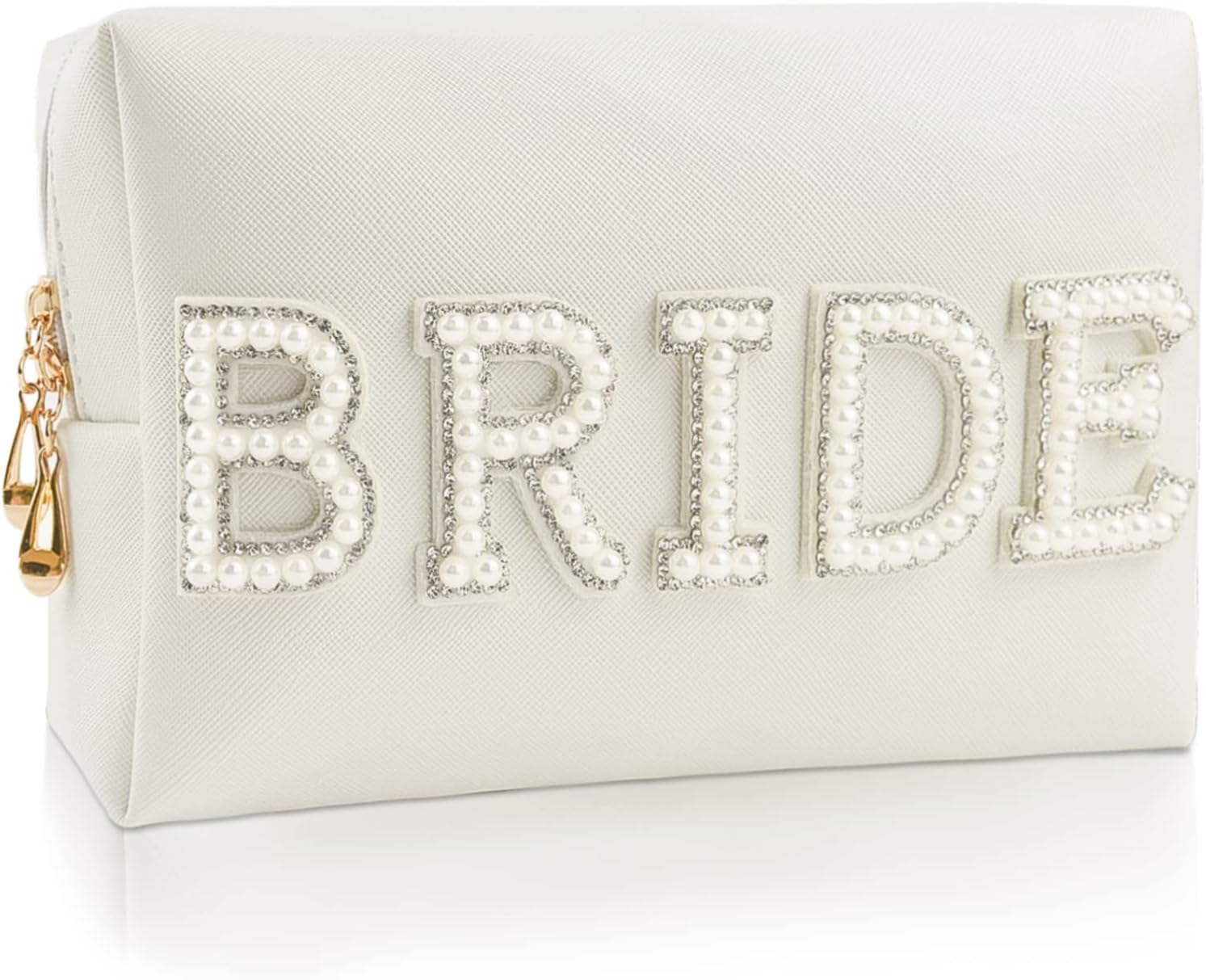 Kovewon Cosmetic Bags, White, Bride image number 2
