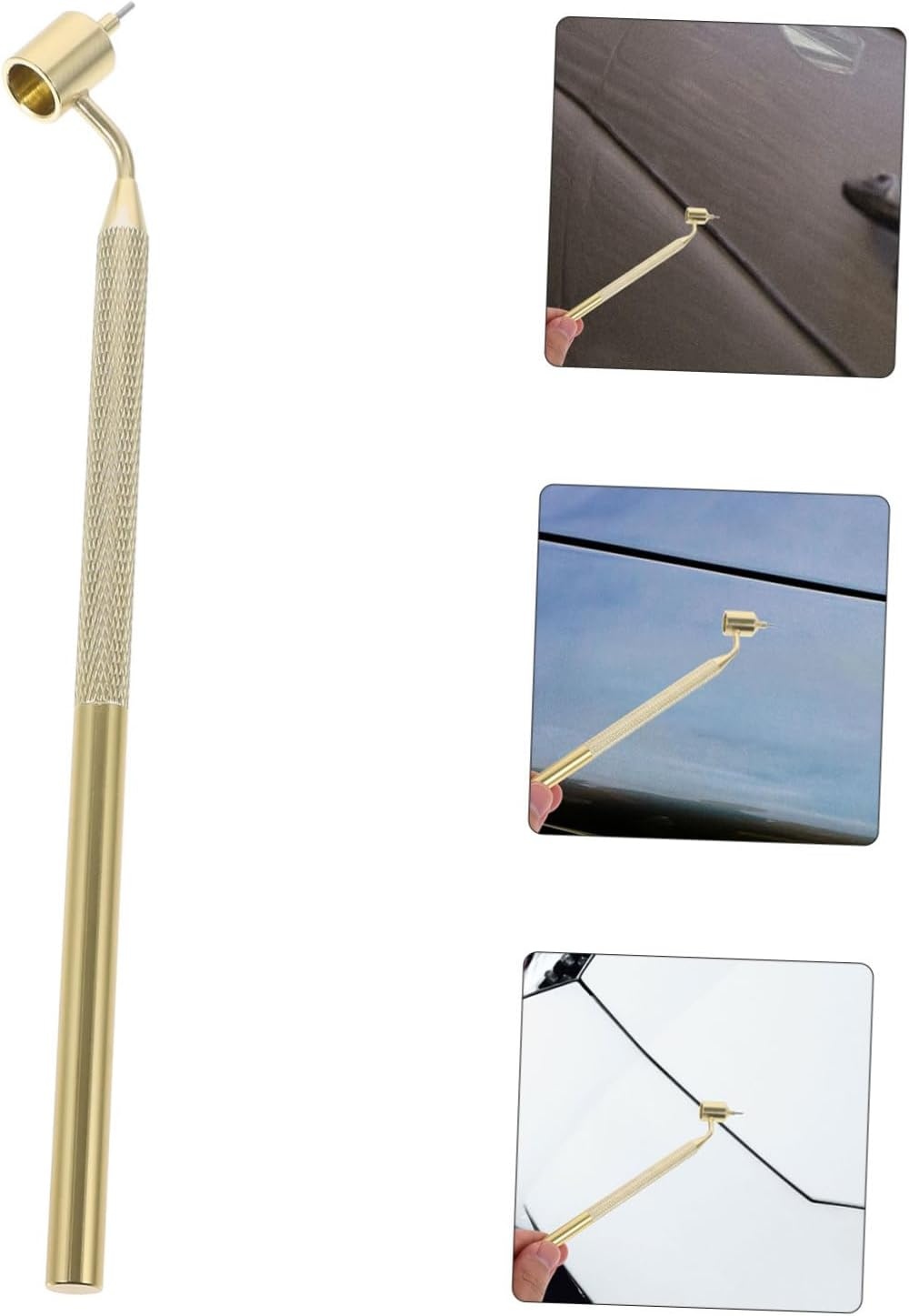 Mikinona Automotive Paint Pen 0.5Mm Fine Line Fluid Writer for Car Scratch Repair, Pearl White Touch-Up Pen Liquid Masking, Fillable Car Repair Tool for Precise Auto Paint Touch-Up image number 3