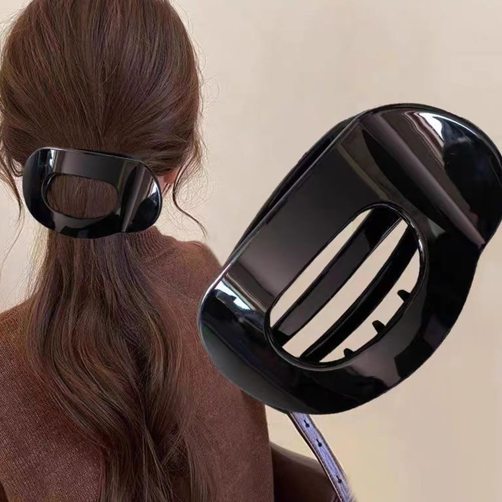 Generisch Pack of 4 Hair Clips for Women, French Hair Clips, Strong Hold Side Hair Clip, Flat Secure Hold Inner Teeth Hair Claws image number 4