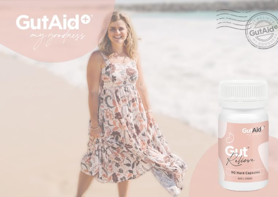 Gutaid+ Gut Relieve 180 Capsules | Pure Vegetarian Enzyme Formula. Relieves Abdominal Cramping, Bloating and Digestive Discomfort. Assists Healthy Digestive System Function and Nutrient Absorption. Reduces Occurrence of Food Intolerances Including Dairy and Gluten. Helps with Digestion of Fats, Acids, Sugars and Lactose