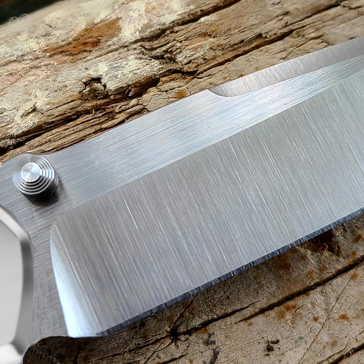 YF SAMRT Pocket Knives,Gentleman'S Knives, D2 Blade with Wood Handle and Deep Carry Pocket Clip, Camping Hunting Pocket Knife,Edc Knives for Everyday (Large) image number 6