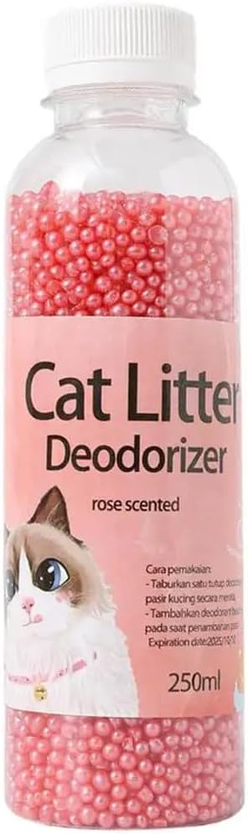 AIMALL Cat Litter Deodorant Beads &ndash; 250Ml (8.5 Oz) High Adsorption Odor Neutralizer, Mixed Scents, Effective Cat Litter Freshener