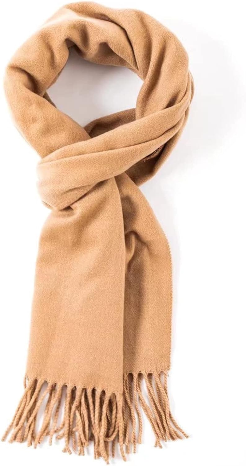 Scarf for Men Women Cashmere Neck Scarf Plaid Winter Scarf Fall Softest Classic Warm