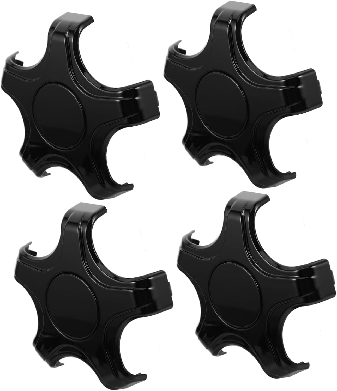 HOLIDYOYO 4Pcs Wheel Hub Center Caps Cover Auto Tire Hub Caps for Rims Easy Install High Durability Stylish Design image number 5