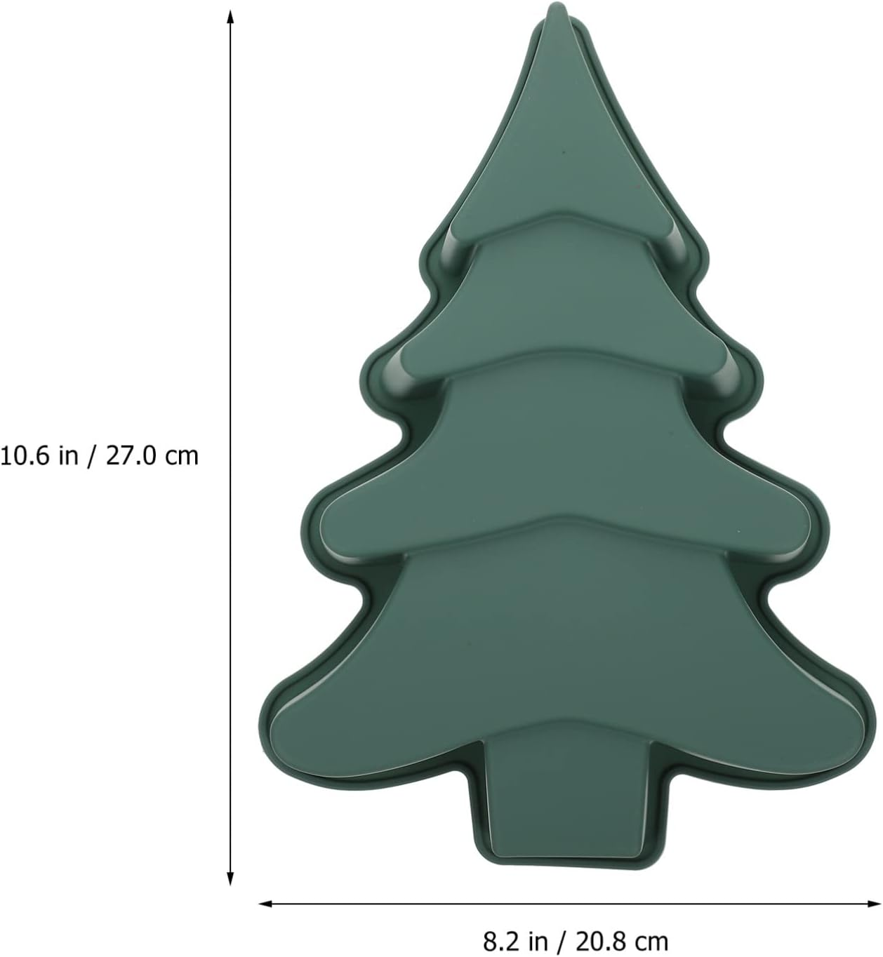 Ciieeo Silicone Christmas Tree Cake Mold Creative Baking Tool for Unique Holiday Cakes -Grade Material Easy to Clean and Use for Xmas Parties and Festivities image number 5