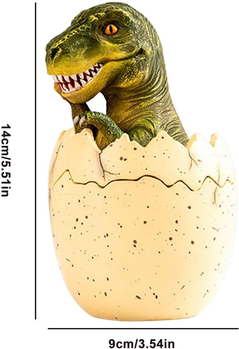 Baby Teeth Keepsake Box - Dinosaur Egg Shape Holder, Creative Tooth Organiser Gift | Children'S First Teeth Container, Cute Tooth Storage Case with Nursery Memory Setup Or