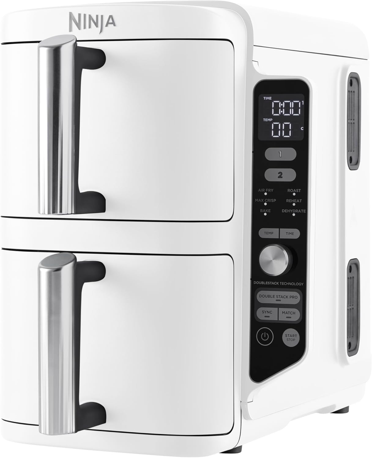 Ninja SL400ANZ Double Stack XXXL 9.5 Liter 2 Drawer Air Fryer, White image number 1