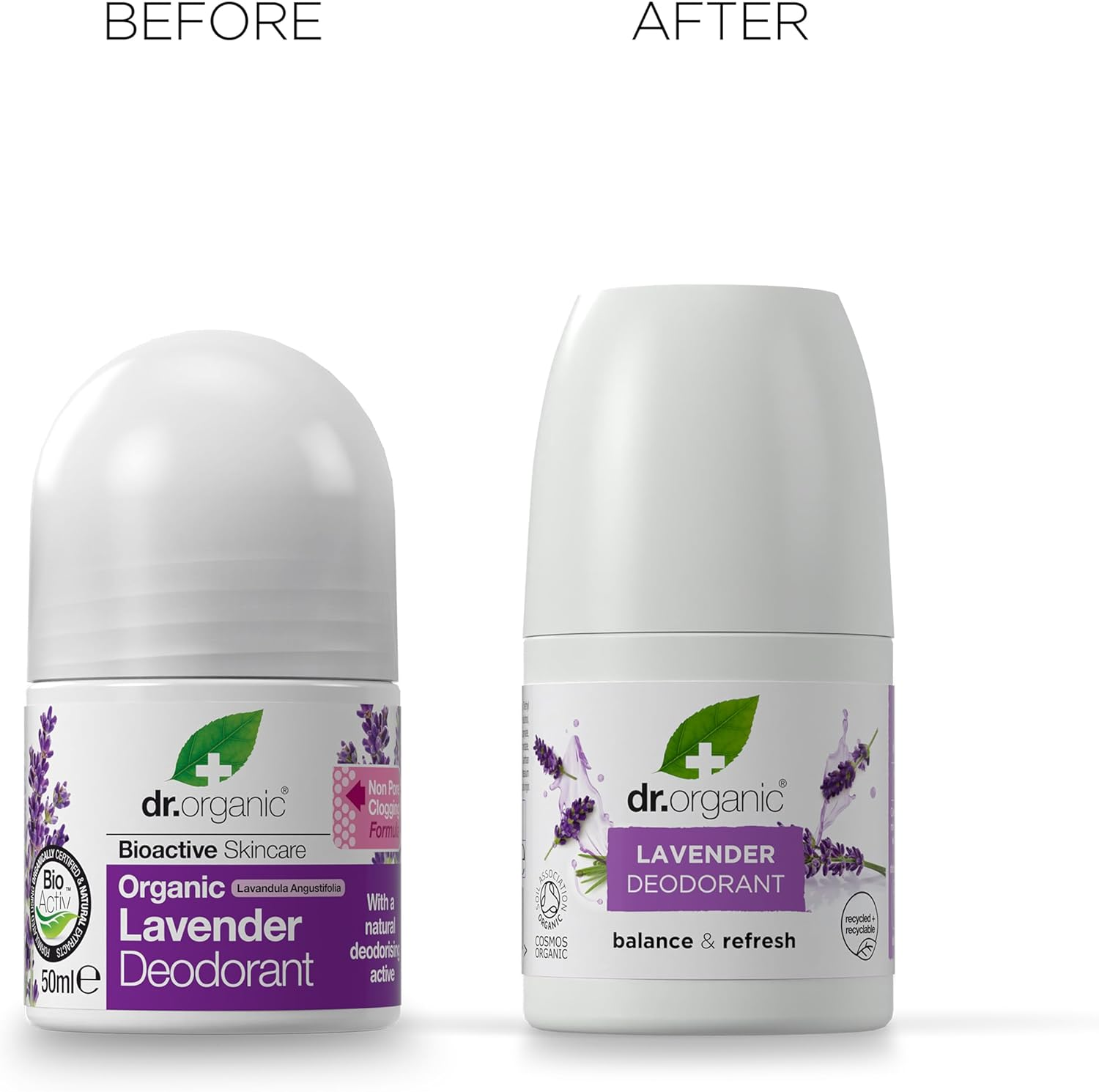Dr. Organic Roll-On Deodorant, Organic Lavender, 50Ml image number 6