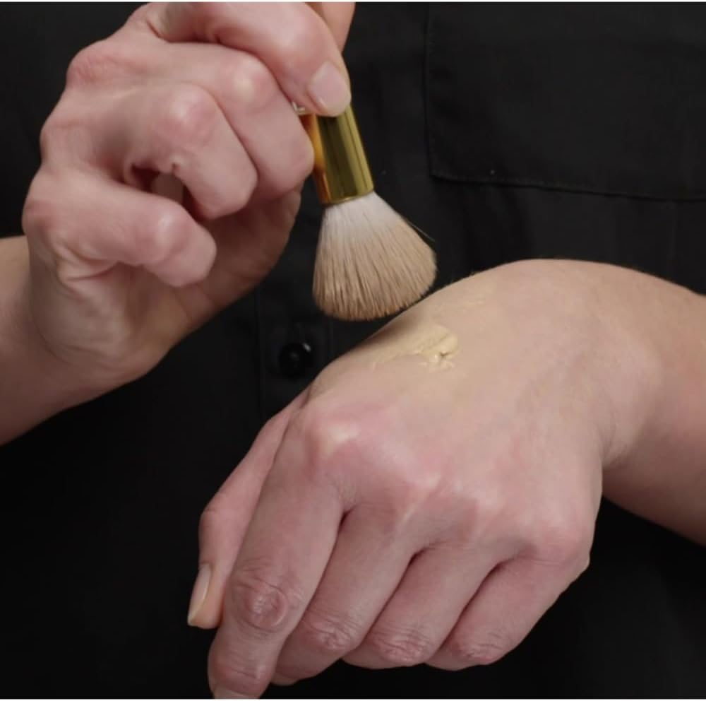 Veil Cosmetics | Pro on the Go 5 Piece Makeup Brush Set | Dual Ended Concealer & Foundation Brush | Vegan | Powder, Liquid, or Cream Products | Dense & Fluffy | Faux Mink | Smooth Airbrush Finish (5 Piece Brush Set1) image number 4