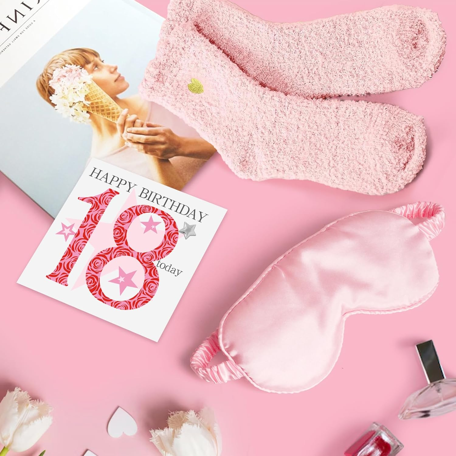 18Th Birthday Gifts for Girls, 18 Birthday Gift Idea for Her, Happy Birthday Gifts Set for 18 Year Old Girl Daughter Sister Best Friend Girlfriend